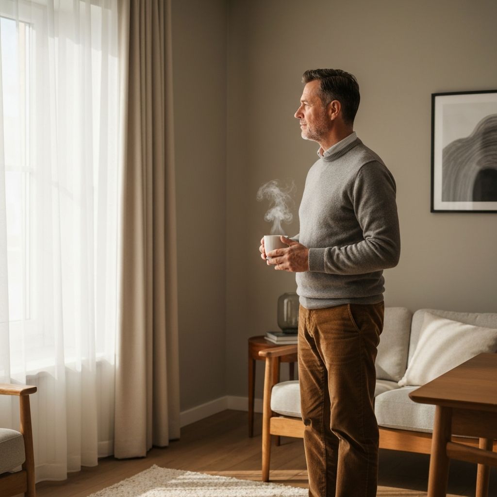 Peaceful contact page scene with natural light